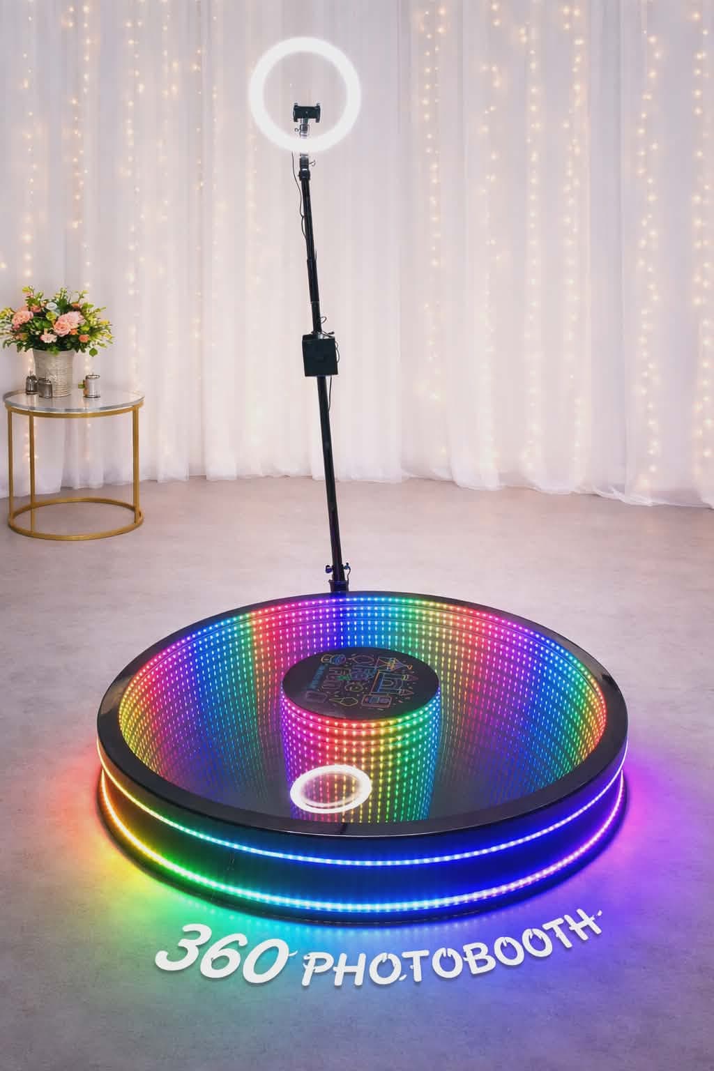 Photobooth 360 glass led