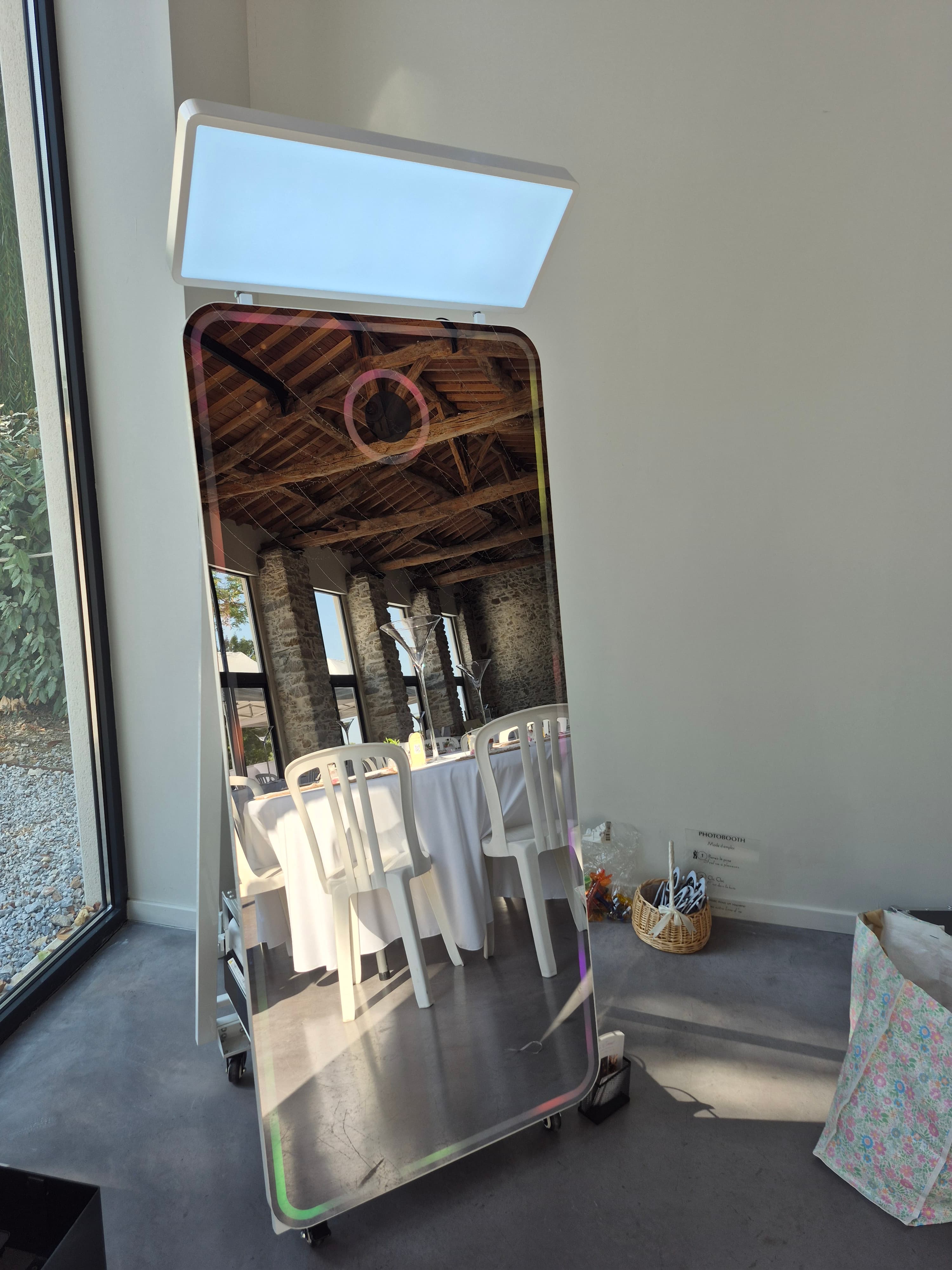 Photobooth miroir