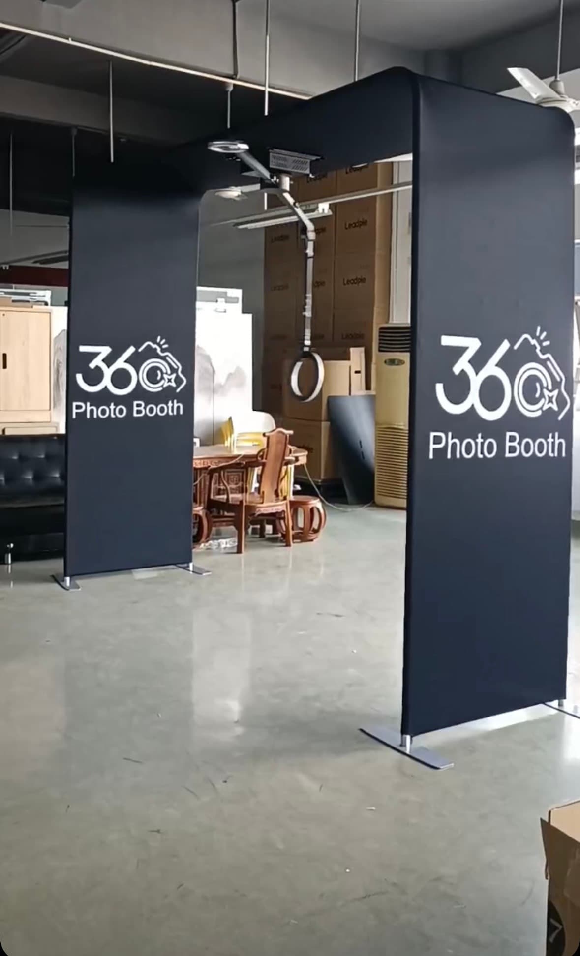 Photobooth 360 aérien