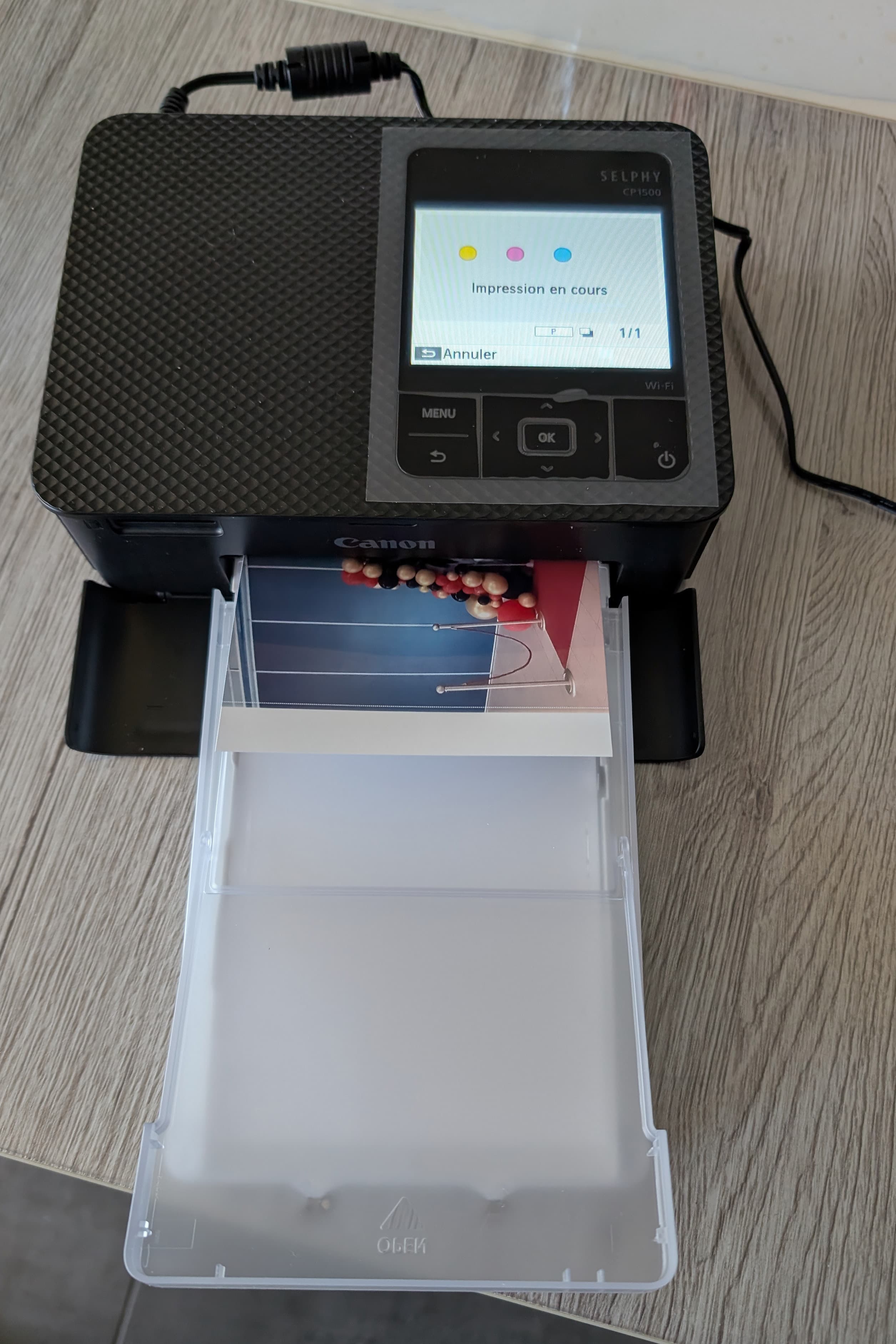Imprimante photo Canon Selphy CP1500